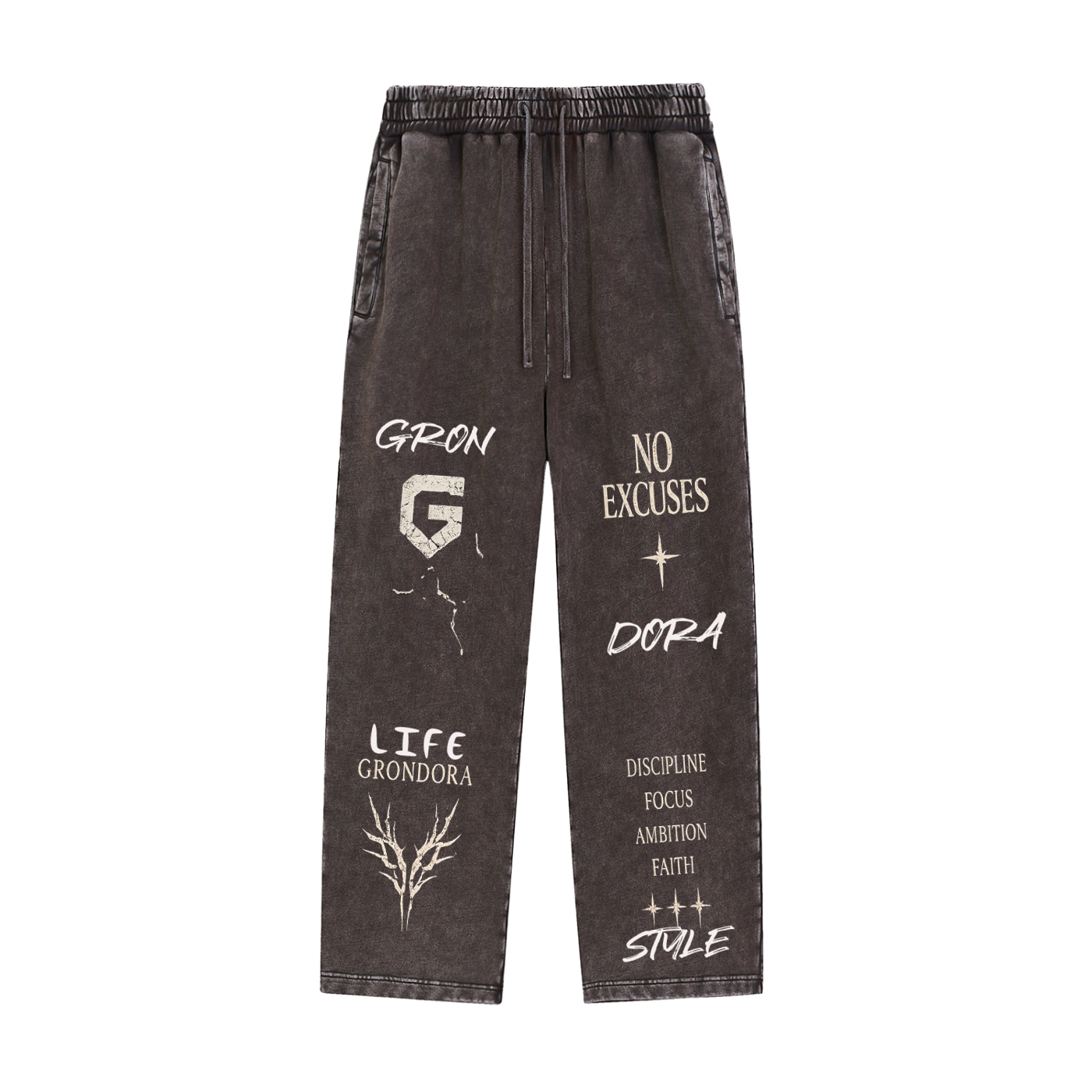 GRONDORA Snow Wash Heavyweight Sweatpants